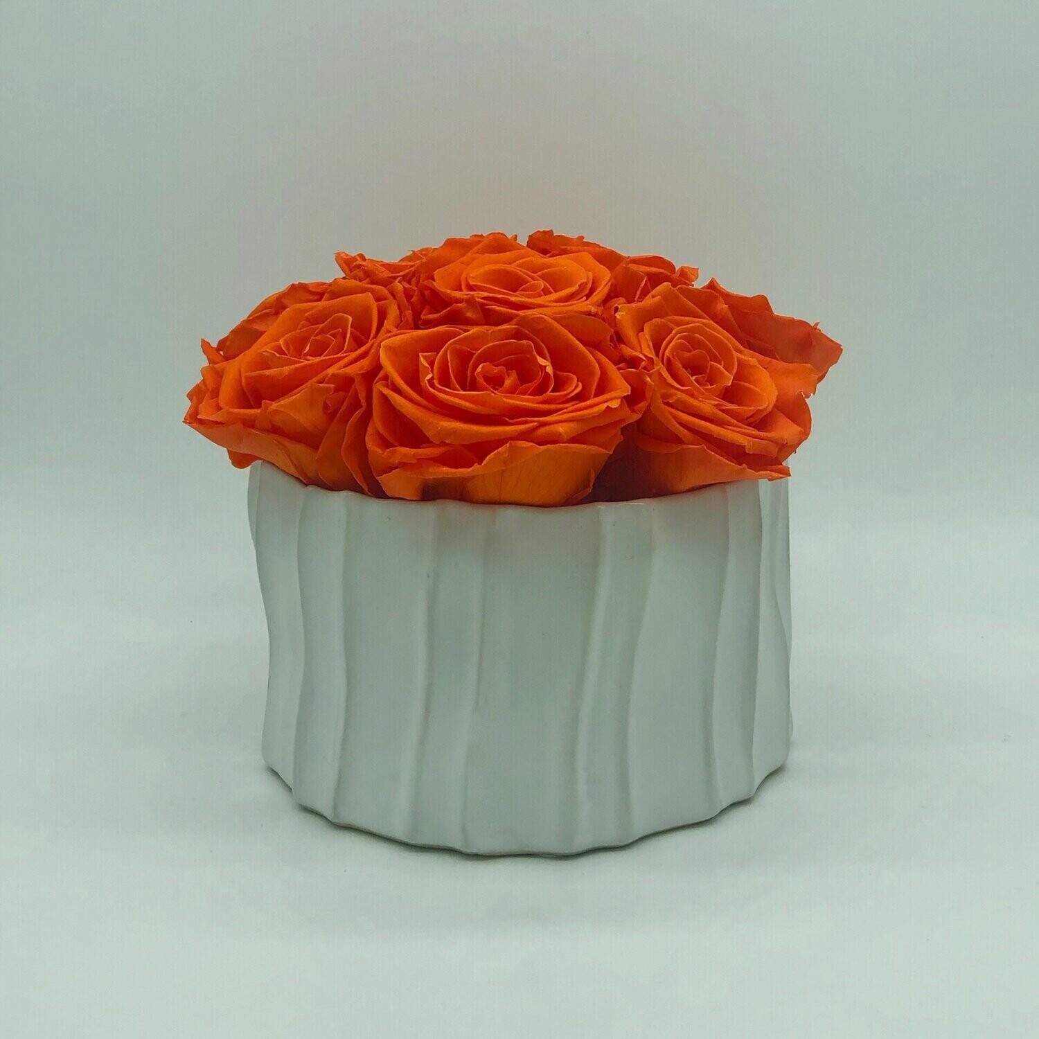 Organic White Bowl Vase