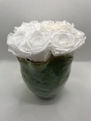 Ceramic Green Vase