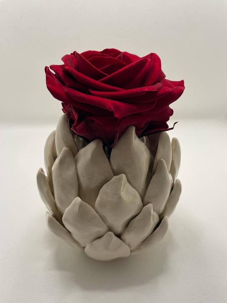 Ceramic Artichoke Vase