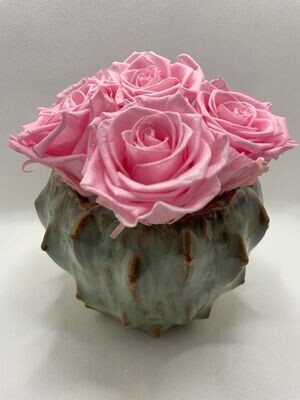 Ceramic Green Thorns Vase