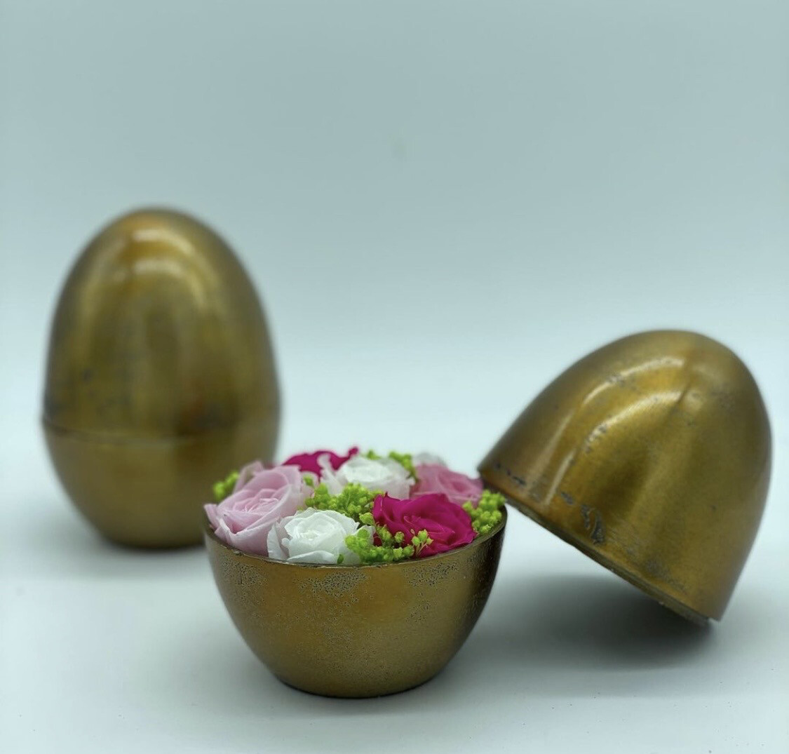 Bronze Egg - Mini Roses