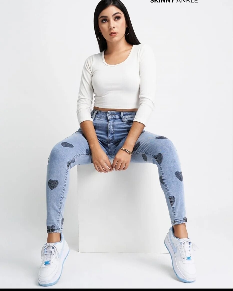 pantalón Skinny  dama