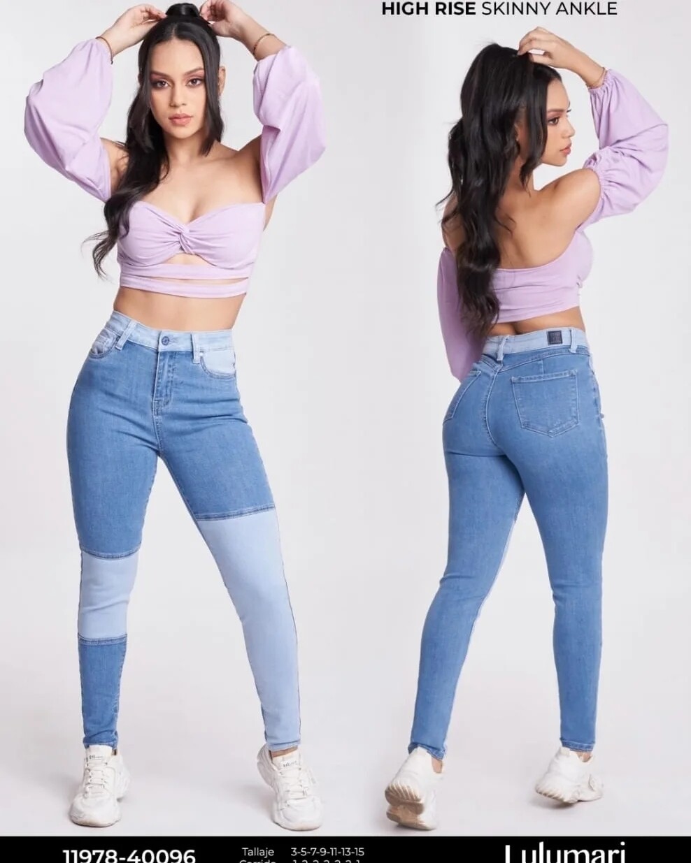LULUMARI. Pantalones sknny