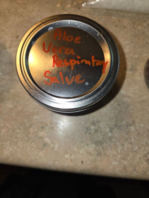 Aloe Vera Respiratory Salve
