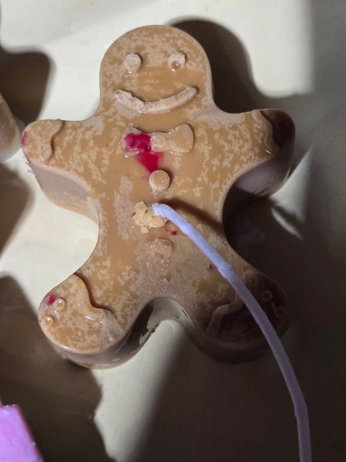 Gingerbread Sugar Cookie Candles 2 pk