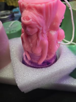 Triple Goddess Candle