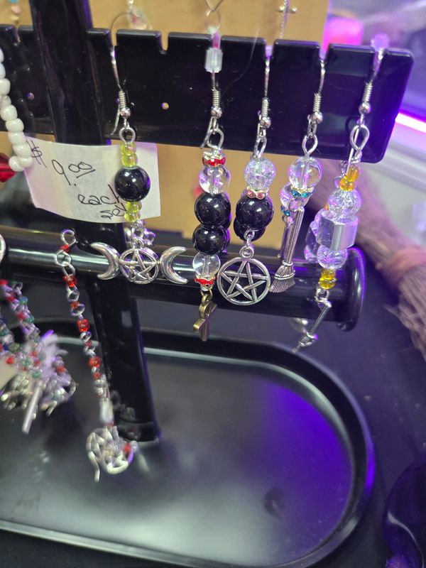 Variety of handmade jewelry