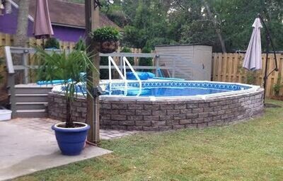 Semi Inground Pools, Fully Buried Pools