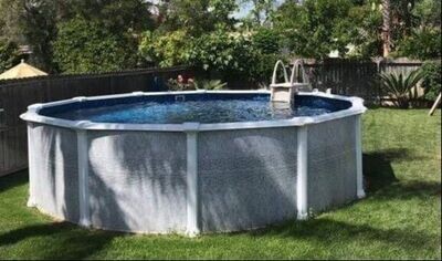 The Nemo Above Ground Pool Package By Buster Crabbe Pools