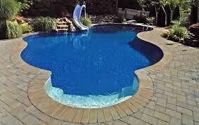 Mountain Lake Freeform Inground Pool