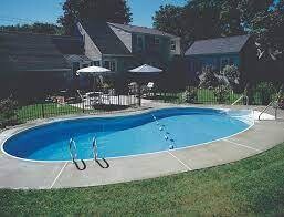 Kidney Shaped In Ground Pool Complete Kit