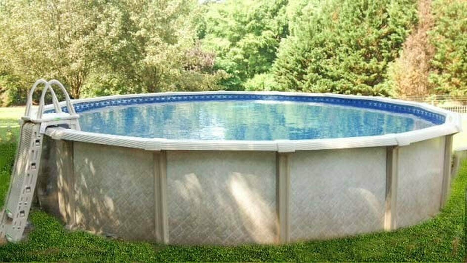Grande Milano Round Above Ground Pool By Buster Crabbe / Aquasports