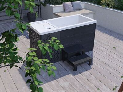 Cold Plunge Pool and Spa Chill Therapy / Hot Therapy