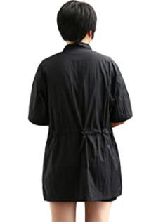 Sarraut anti-poussière &amp; imperméable pour femme ajustable à la taille