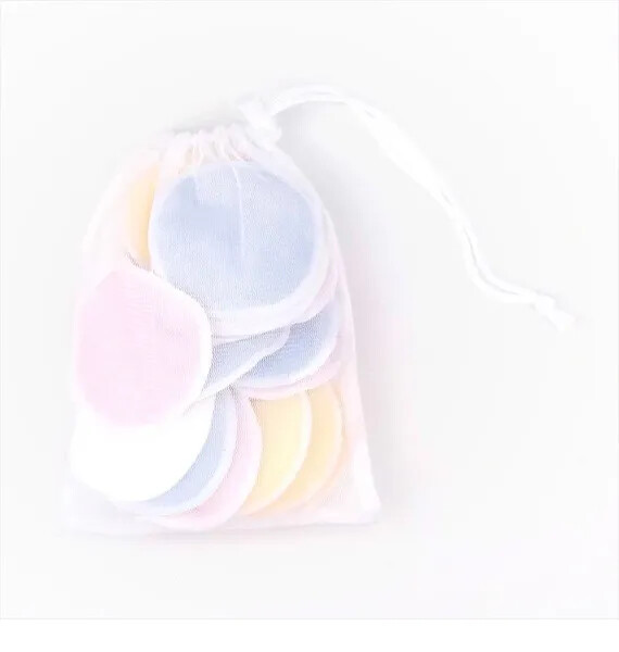 Tampons démaquillant lavable pqt de 8
