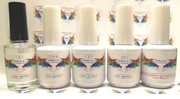 Gel Poudre étape #1