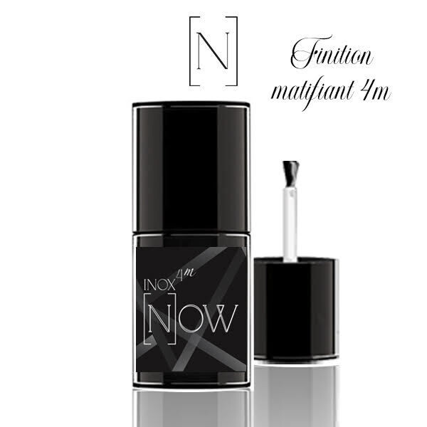 - NOW Gel INOX 4M top coat Mat - finition matte