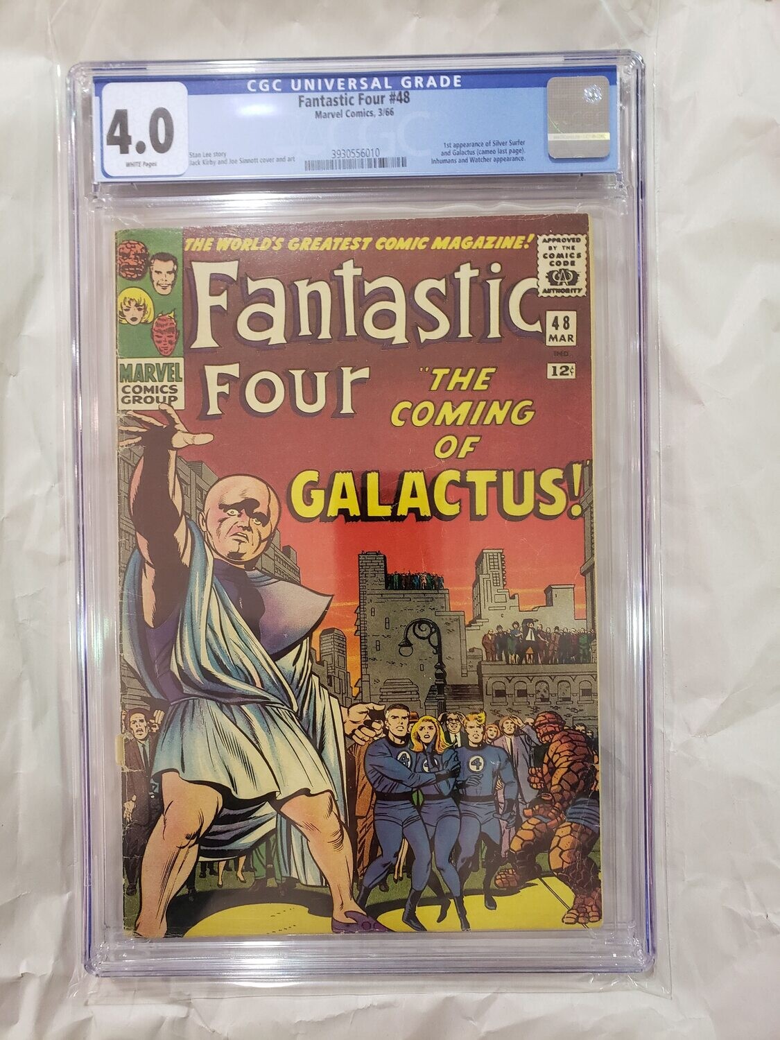 Fantastic Four #48 CGC 4.0