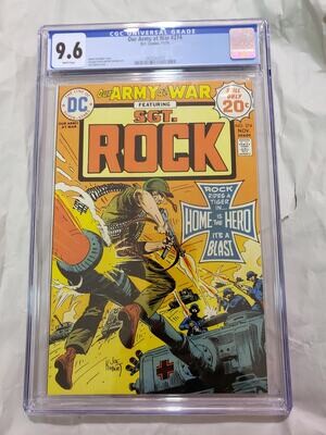 Our Army At War #274 CGC 9.6