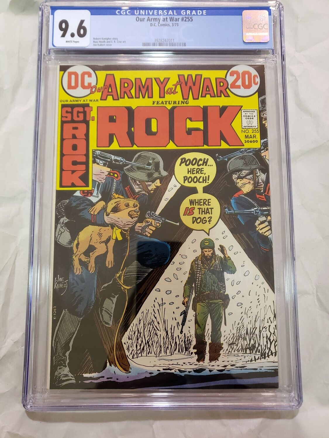 Our Army At War #255 CGC 9.6