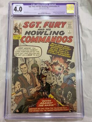 Sgt. Fury And His Howling Commandos #1 RESTORED