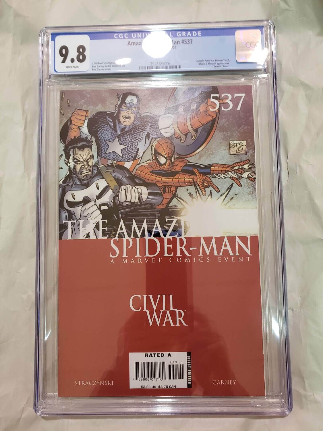 Amazing Spider-Man #537 CGC 9.8