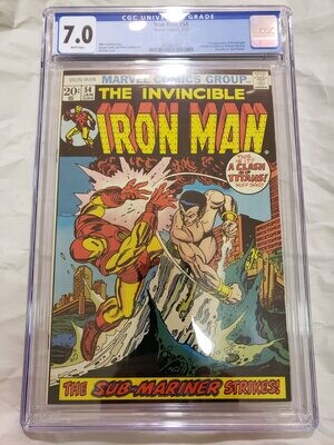 Iron Man #54 CGC 7.0​