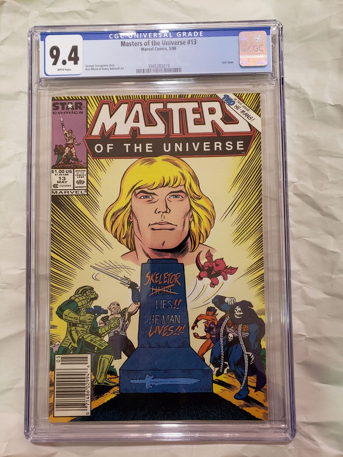 Masters Of The Universe #13 CGC 9.4