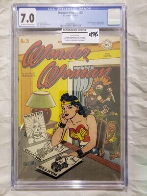 Wonder Woman #25 CGC 7.0