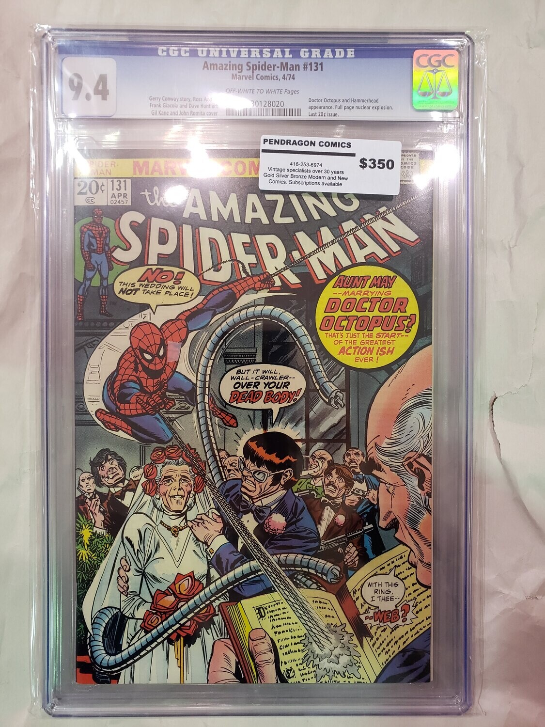 Amazing Spider-Man 131 CGC 9.4