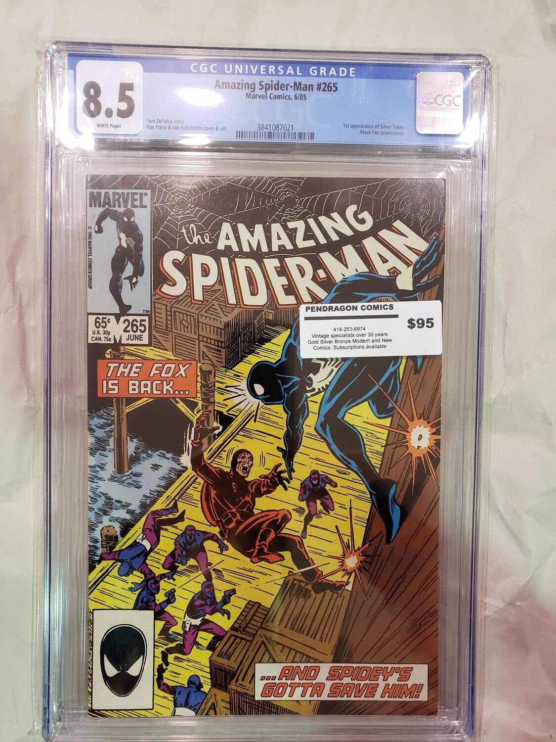 Amazing Spider-Man #265 CGC 8.5