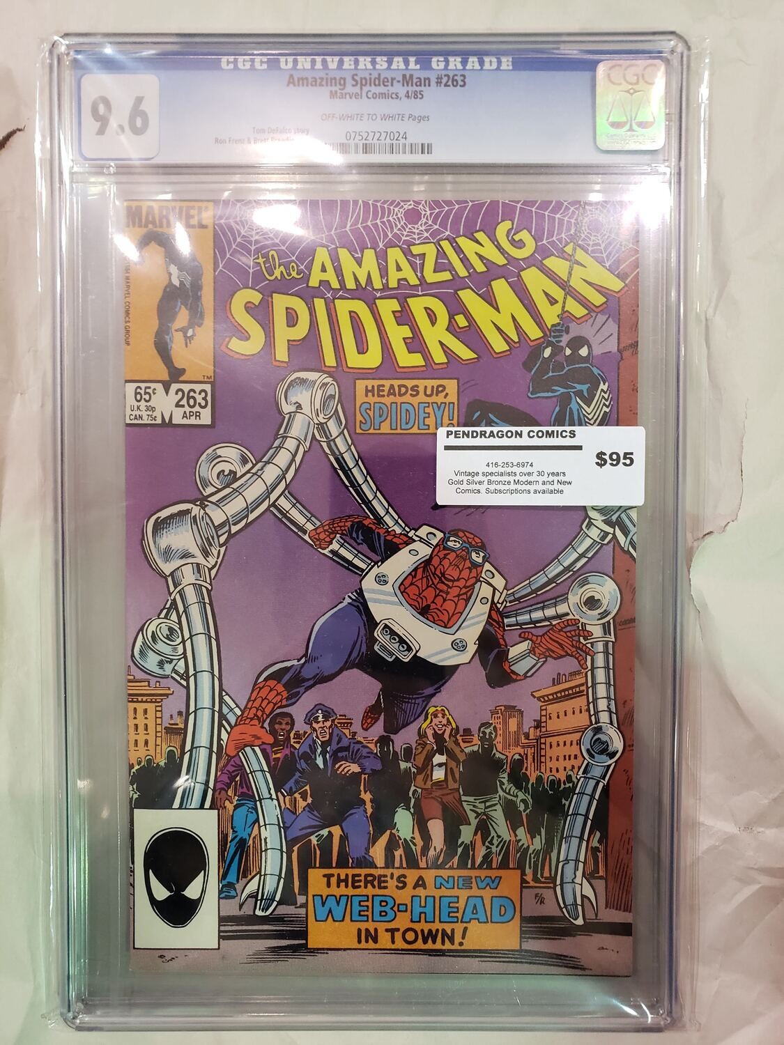 Amazing Spider-Man #263 CGC 9.6