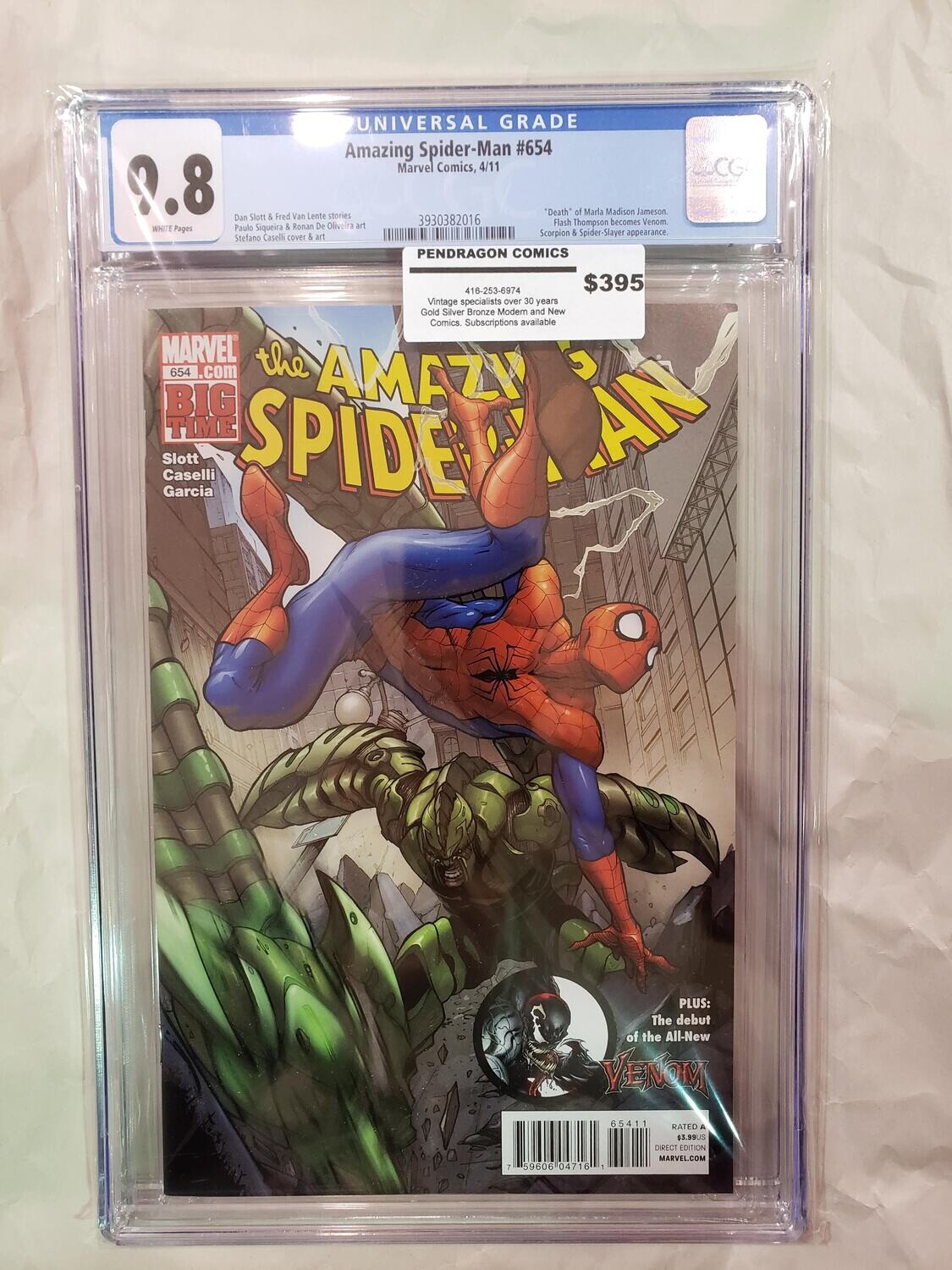 Amazing Spider-Man #654 CGC 9.8