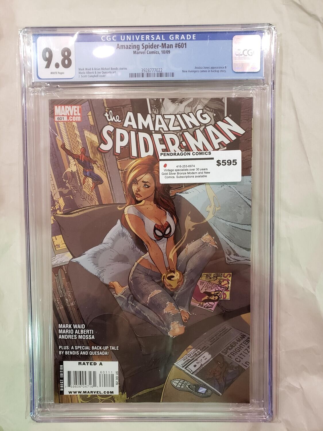 Amazing Spider-Man #601 CGC 9.8