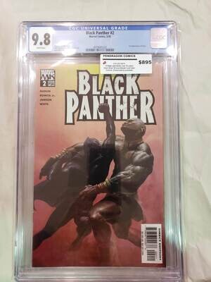 Black Panther #2 CGC 9.8 1st Shuri!!