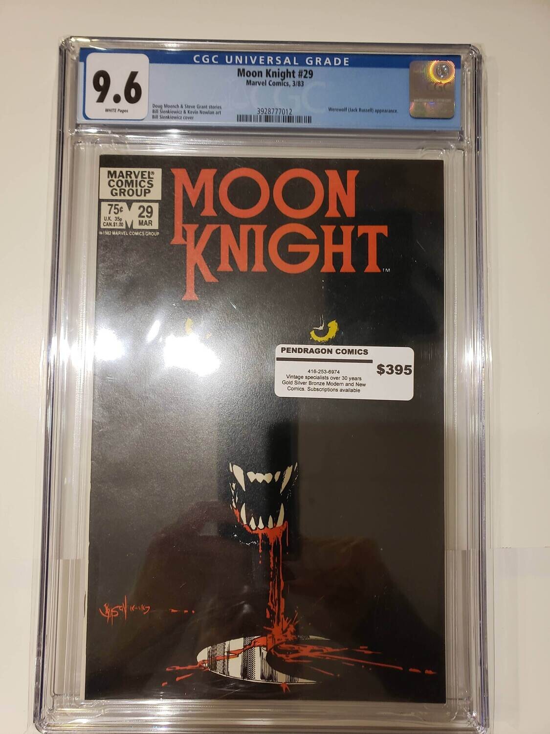 Moon Knight #29 CGC 9.6