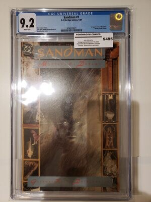 Sandman #1 CGC 9.2