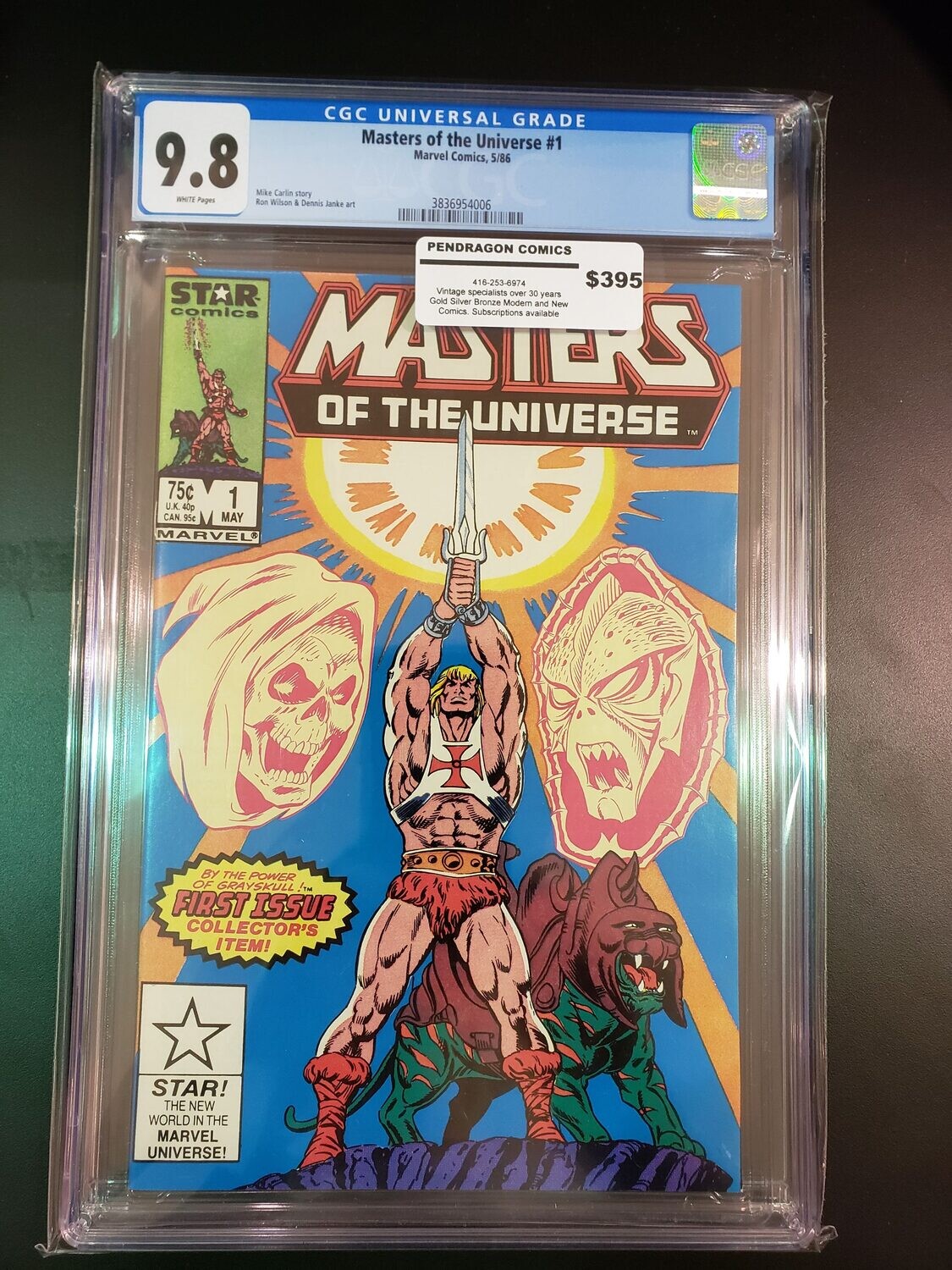 Masters Of The Universe #1 CGC 9.8