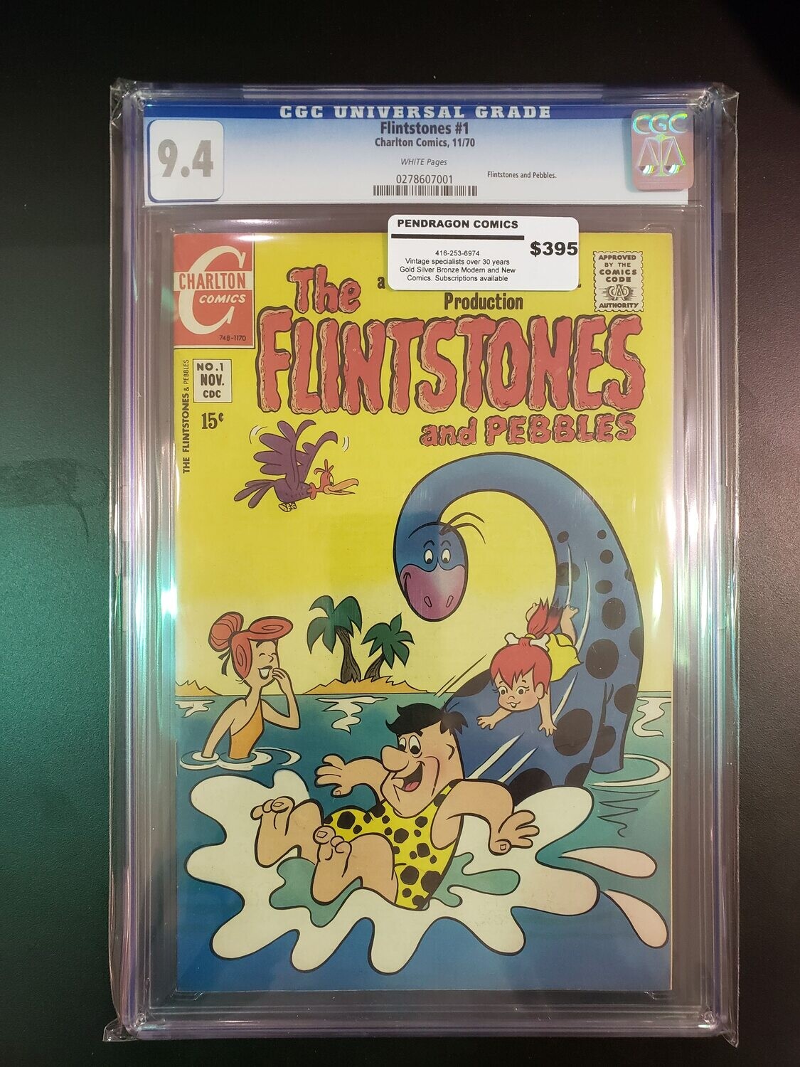 The Flintstones #1 CGC 9.4
