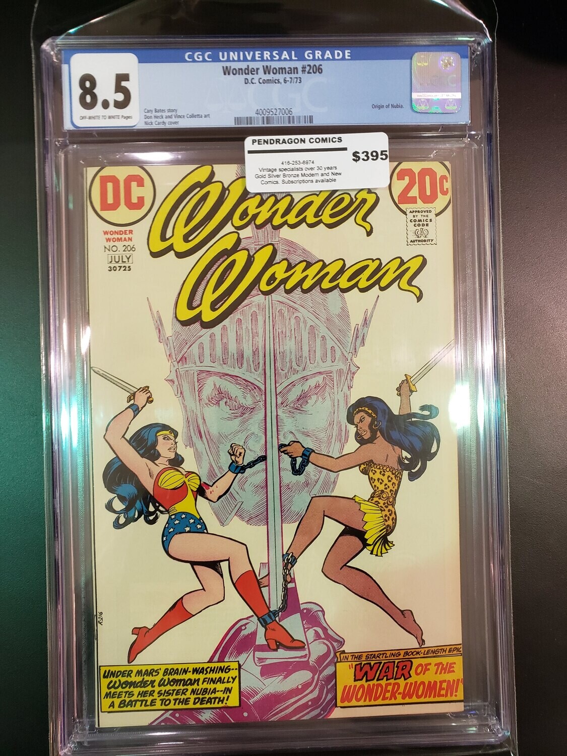 Wonder Woman #206 CGC 8.5