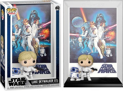 Funko Pop! Star Wars Poster Luke with R2D2!