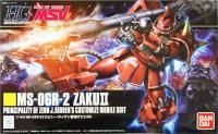 Bandai HGUC #166 1/144 MS-06R-1A Zaku II Johnny Ridden Custom &quot;Mobile Suit Gundam&quot;