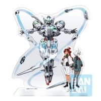 Bandai Ichibansho Acrylic Stand Suletta Mercury &amp; Miorine Rembran &quot;Mobile Suit Gundam The Witch From Mercury&quot;