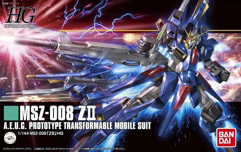 MSZ-008 ZII A.E.U.G Prototype transformable Mobile Suit