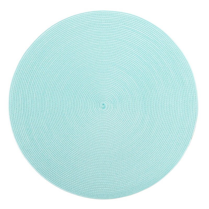 15&quot; Round Aqua Placemat