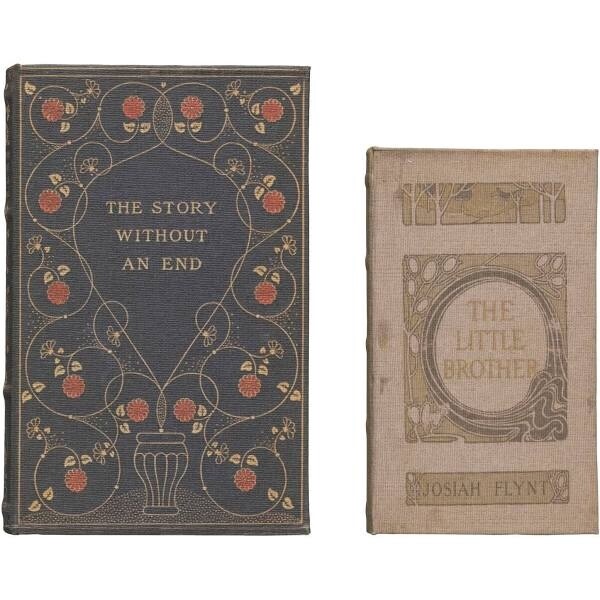 Canvas Book Storage, Size: Small The Little Brother