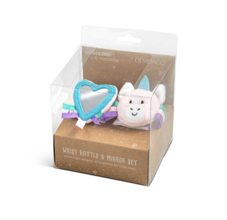 Wrist Rattles &amp; Mirror Set