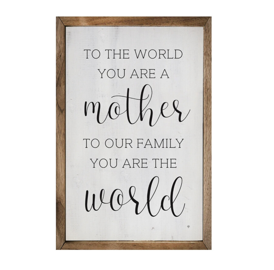 To The World Mother