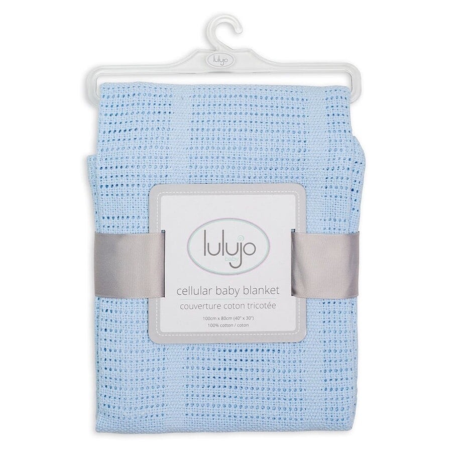 Cellular Blanket, Colour: Blue