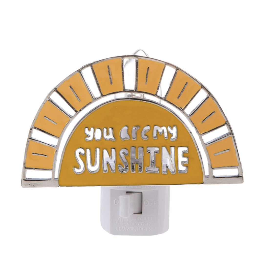 Metal Night Lights, Type: You Are My Sunshine